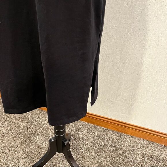 DKNY Black Sleeveless midi Dress size small - Picture 5 of 11